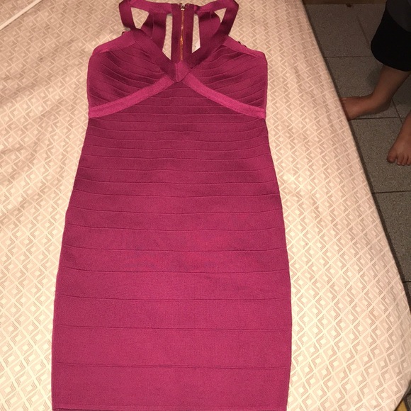 Guess Bodycon Ottoman sweetheart stripe Berrytango - Picture 5 of 8